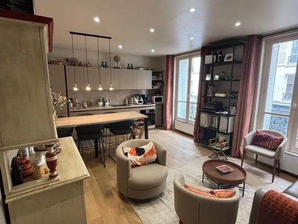 Vente appartement 47 m2 Batignolles