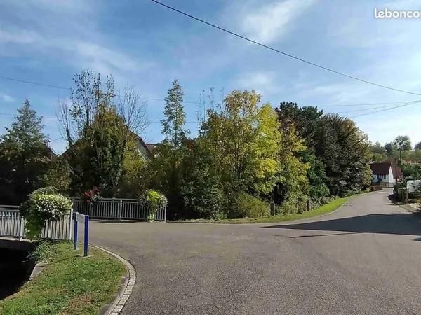 Terrain constructible de 497 m² à Preuschdorf, rue du Ruisseau