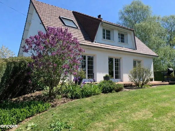 🏡 Maison familiale rénovée - 127 m² - 4 chambres - Terrain arboré 3400 m² - Fibre - Proche Rouen