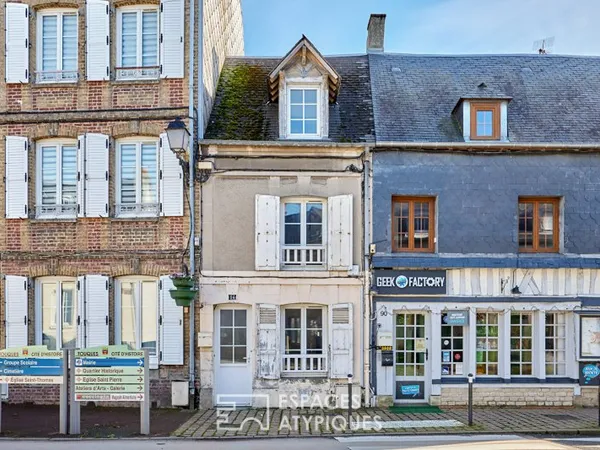 Authentique maison à réinterpréter à deux pas de la côte