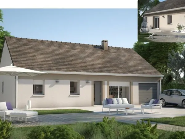 Maison 2 pièces 65 m²