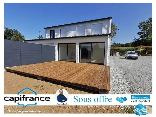 Dpt Morbihan (56), à vendre maison P6 terrain 900 m²