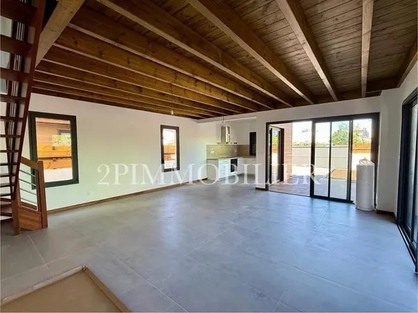 Location villa neuve F4 avec terrasse et jardin à Saint-Philippe