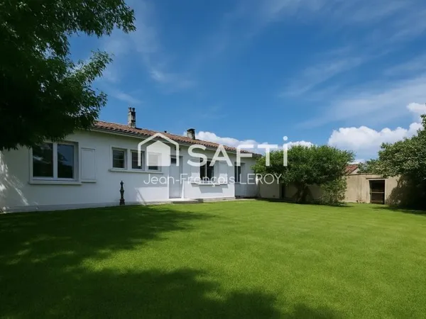 Plain-pied indépendant avec jardin