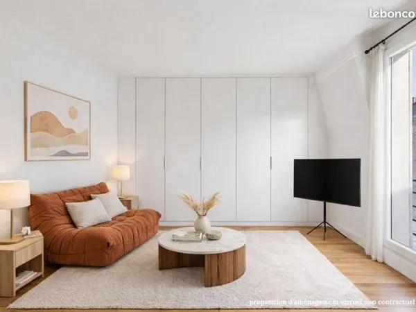 Appartement 1 pièce 23 m²