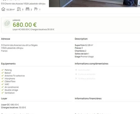 Appartement T3 neuf
