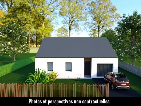 Maison plain-pied PMR 3 chambres