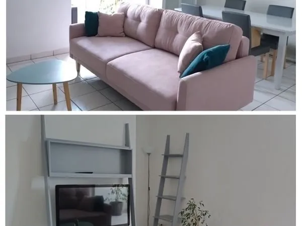 T4 / 3 chambres / Meublé