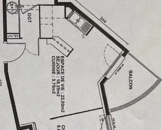 Appartement à louer meublé