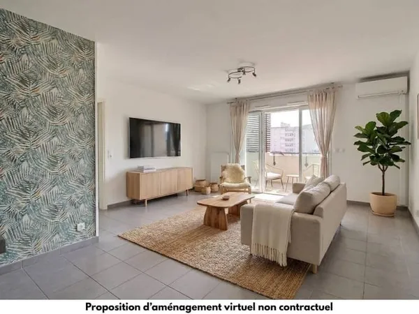 Appartement 3 pièces 61 m²