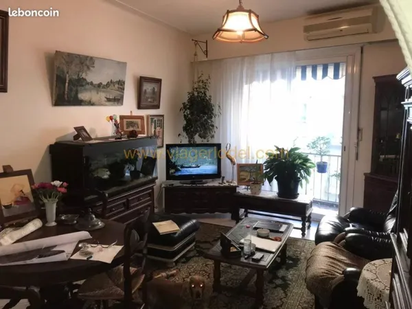 Appartement en viager 3 pièces 62 m²