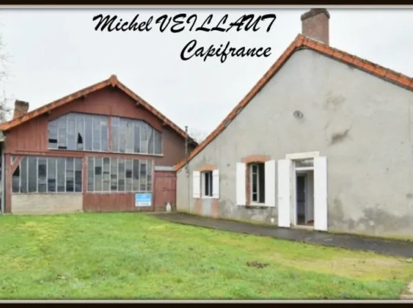 Maison à vendre 8 pièces LUCENAY LES AIX (58), terrain 1291 m²