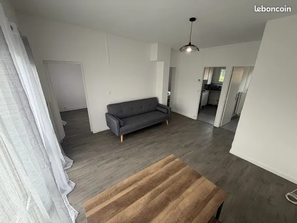 Appartement T3 meublé lumineux