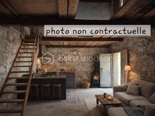 Maison 1 pièce 30 m²