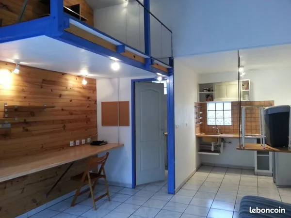 Studio meublé locatif 7,5 %