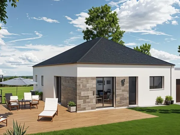 Terrain + maison 79 m²