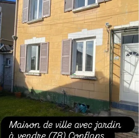 Maison de ville Conflans Sainte Honorine
