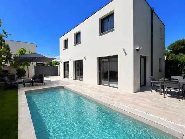 Villa contemporaine (2024) avec piscine | Montpellier Croix d'Argent