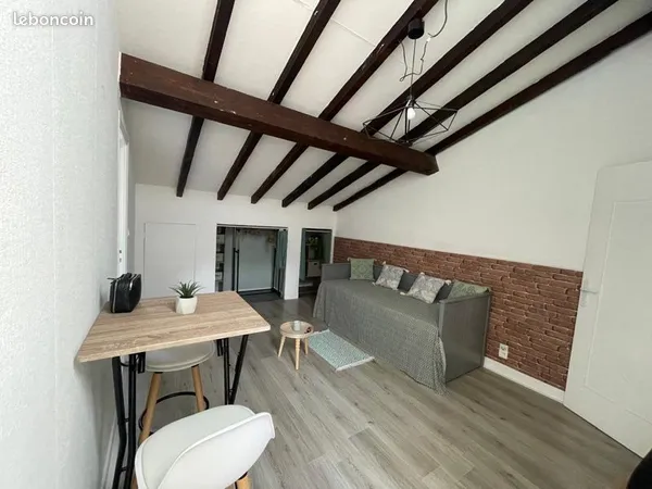 🏡 Studio meublé 31 m² - Toulouse St Aubin / Colombette - Calme & rénové avec climatisation