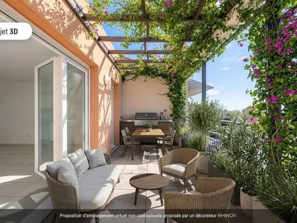 Appartement 3 pièces 61 m²