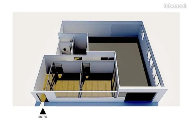 Local bureaux 130 m²