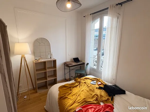 Chambre 1 pièce 17 m²