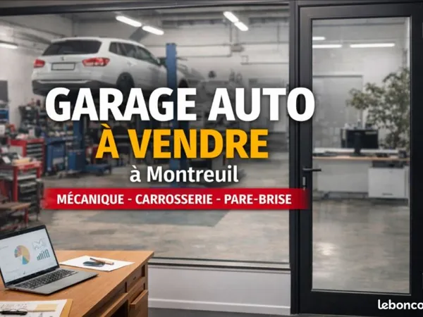 Garage automobile - fonds de commerce - Montreuil