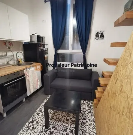 Studio 1 pièce 18 m²