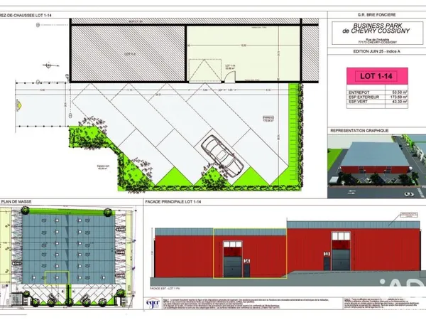 Local commercial 54 m²