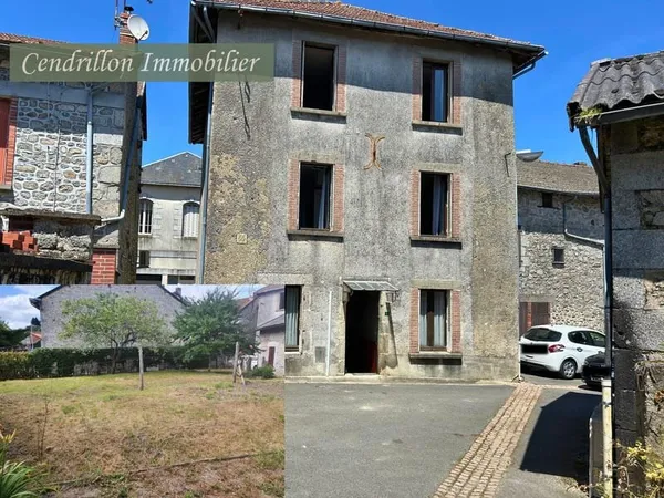 Maison de ville avec ancienne boutique au rez-de-chaussée