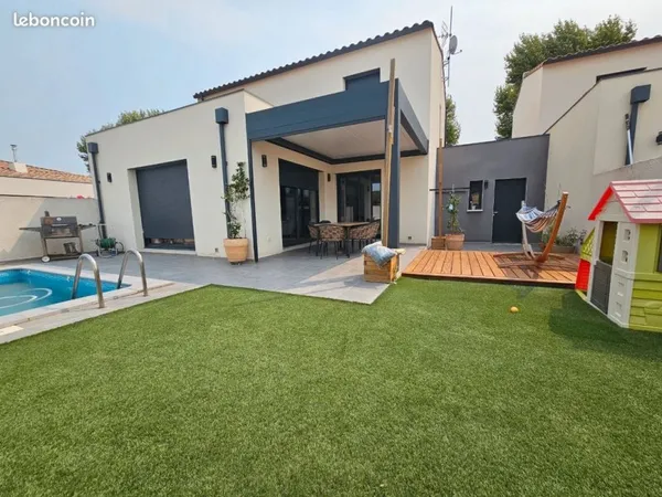 Maison 4 chambres de 126 m² 11120 MOUSSAN