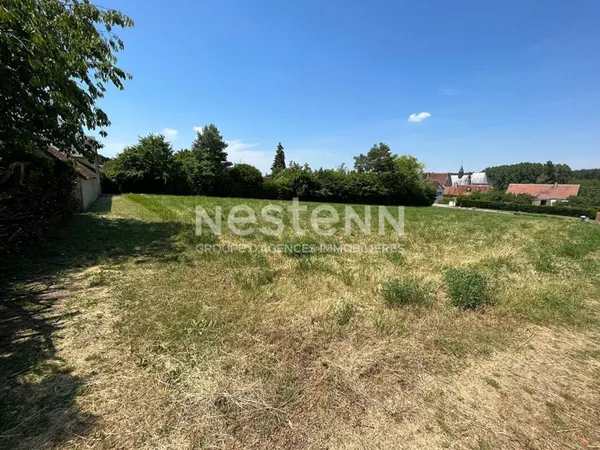 Terrain constructible viabilisé de 573 m²