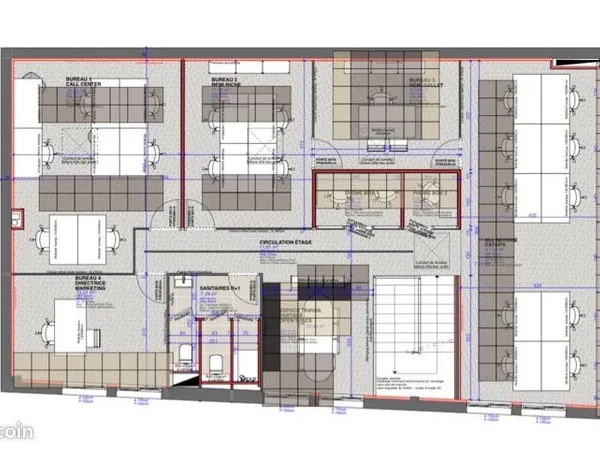 Bureaux à louer 300 m² - Prestations haut de gamme - 6 parkings - Villeurbanne - Proche Part-Dieu