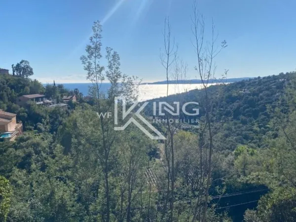 Les issambres , villa à rénovée avec permis - vue mer