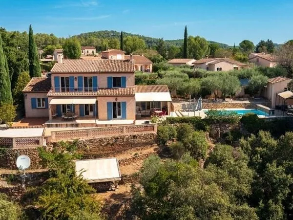 Belle Villa Avec Studio Et Piscine - Ensoleillée Avec Vue imprenable Sur Le Massif Des Maures