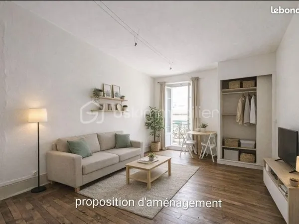 Appartement 1 pièce 29 m²
