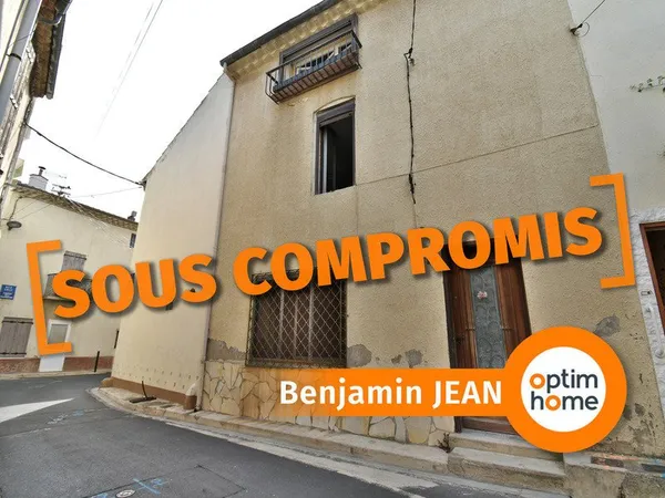 Maison de village 130 m² - Multiples possibilités d'aménagement - Sérignan