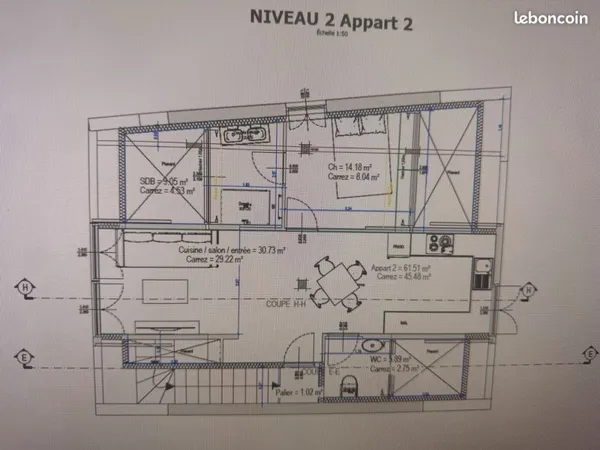 Appartement t2 neuf