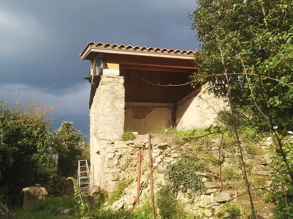 Mazet en pierre + terrain 3 500 m² - Vue exceptionnelle - Bédarieux