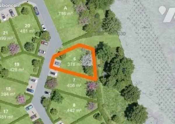 Terrain 378 m² PLEUMEUR BODOU