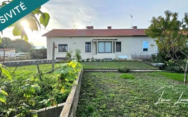 Maison - 2 chambres - jardin