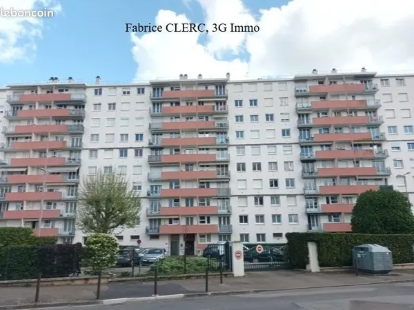 Vente | Appartement T3 | 3p | 2ch | 54 m² | Auxerre | Expo Sud-Est | Balcon