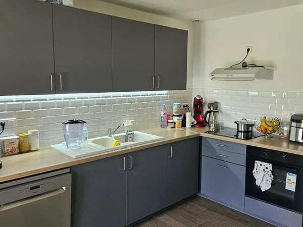 Appartement 3 chambres + jardin