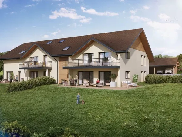 Appartement de 87,02 m2 avec terrasse de 7,90 m2 Marlioz