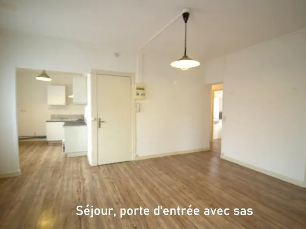 à louer à SIN LE NOBLE (59), appartement de type 2, 1 chambre , 60m²!