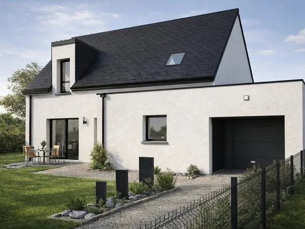 Projet de construction d'une maison 95 m² avec terrain à LE SOURN (56)
