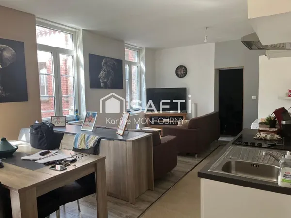 Appartement rénové 53 m2 avec parking privatif