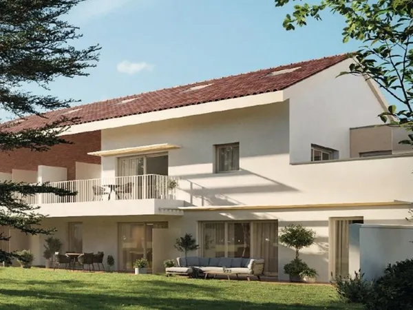 A VENDRE - TOULOUSE Lardenne - Appartement neuf T4 duplex avec balcon, 2 places de parking et cellie