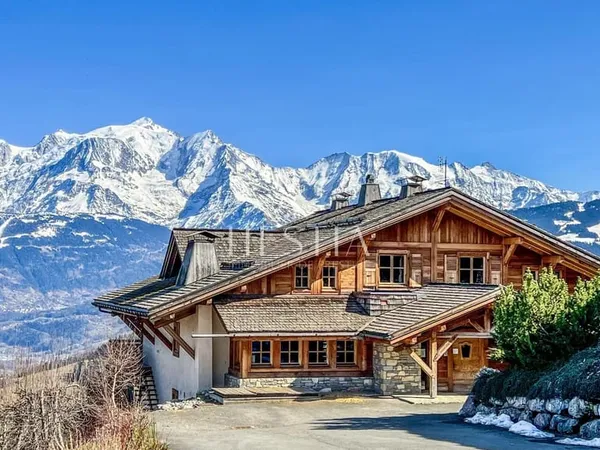 Chalet vue imprenable Mont Blanc