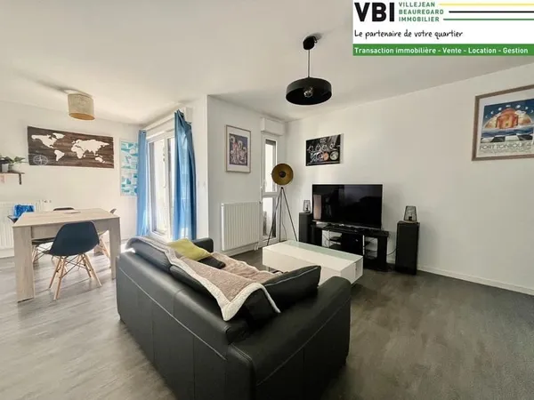 Appartement 2 pièces 48.7 m2 - Rennes VILLEJEAN